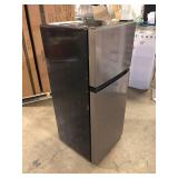 Vissani 4.5 cu. ft. 2-Door Mini Refrigerator in Platinum Steel with Freezer  Customer Returns See Pictures
