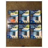 Lot of ARCTIC AIR 76 CFM 4 Speed Portable Evaporative Cooler for 45 sq. ft. Customer Returns See Pictures