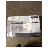 Vissani 5,000 BTU 115-Volt Window Air Conditioner for 150 sq. ft Rooms in White Customer Returns See Pictures