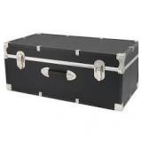 Seward Essential 32 in. x 13.25 in. x 17.75 in. Trunk, Black Customer Returns See Pictures