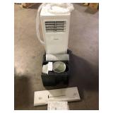 Vissani 5,000 BTU 115-Volt Portable Air Conditioner for 150 sq. ft. Rooms with Dehumidifier and Remote in White Customer Returns See Pictures