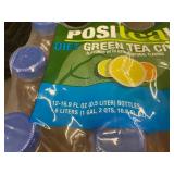 PosiTeav Diet Green Tea Citrus - 12-Pack (16.9 Fl Oz Bottles)