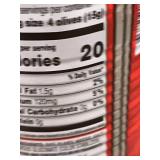 HI 4 - Lot of 6 Cans of Tuscan Garden Large Black Ripe Olives