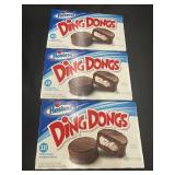 AS 2 - Hostess Ding Dongs Chocolate Cake with Creamy Filling - 3 Boxes