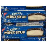 ID 2 - Lot of 12 Packs of Oreo The Most Stuf Chocolate Sandwich Cookies