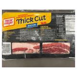 J - 2 LBS Oscar Mayer Naturally Hardwood Smoked Thick Cut Bacon