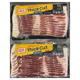 J - 2 LBS Oscar Mayer Naturally Hardwood Smoked Thick Cut Bacon