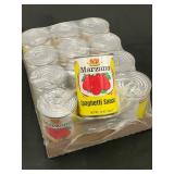 @ back 2.2 - Case of Marzano Spaghetti Sauce Cans - 12 Pack, 15 oz Each