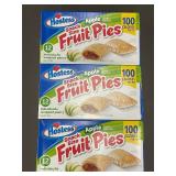 ME 3 - Hostess Apple Snack Size Fruit Pies - 3 Boxes (12 Pies Each)