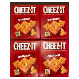 IA 1 - Lot of 4 Cheez-It Original Baked Snack Crackers 7 OZ Boxes