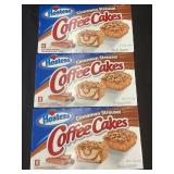 AS 1 - Lot of 3 Hostess Cinnamon Streusel Coffee Cakes