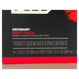 IA 4 - Gatorade Thirst Quencher Concentrate Pods - Fruit Punch
