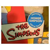 VINTAGE 2000 The Simpsons "HOMER SIMPSON" Interactive Talking Figure By Playmates #99131 - IN BOX - APPROX 15" TALL - FANTASTIC PIECE! - SEE PICTURES!