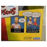VINTAGE 2000 The Simpsons "HOMER SIMPSON" Interactive Talking Figure By Playmates #99131 - IN BOX - APPROX 15" TALL - FANTASTIC PIECE! - SEE PICTURES!