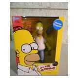 VINTAGE 2002 The Simpsons Faces of Springfield Deluxe Figures "Homer Simpsom" By Playmates #142031 - IN BOX - APPROX 9" TALL - AWESOME PIECE! - SEE PICTURES!