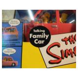 VINTAGE 2001 The Simpsons "Talking Family Car" By Playmates #140686 - IN BOX - AWESOME PIECE!!!!! - SEE PICTURES!