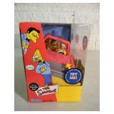 VINTAGE 2001 The Simpsons "Talking Family Car" By Playmates #140686 - IN BOX - AWESOME PIECE!!!!! - SEE PICTURES!