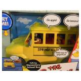 VINTAGE 2002 The Simpsons "Talking Elementary School Bus" By Playmates #140684 - IN BOX - AWESOME PIECE!!!!! - SEE PICTURES!