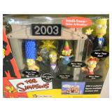 VINTAGE 2002 The Simpsons WORLD OF SPRINGFIELD INTERACTIVE ENVIROMENT, Simpsons NEW YEAR