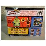 VINTAGE 2003 The Simpsons WORLD OF SPRINGFIELD INTERACTIVE ENVIROMENT, Simpsons TREEHOUSE OF HORROR By Playmates #141893 - IN BOX - AWESOME PIECE!!!!! - SEE PICTURES!