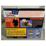 VINTAGE 2002 The Simpsons WORLD OF SPRINGFIELD INTERACTIVE ENVIROMENT, Court Room - Judge Snyder By Playmates #199129 - IN BOX - AWESOME PIECE!!!!! - SEE PICTURES!