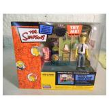 VINTAGE 2003 The Simpsons WORLD OF SPRINGFIELD INTERACTIVE ENVIROMENT, NUCLEAR POWER PLANT - Frank Grimes By Playmates #43805 - IN BOX - AWESOME PIECE!!!!! - SEE PICTURES!