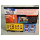 VINTAGE 2003 The Simpsons WORLD OF SPRINGFIELD INTERACTIVE ENVIROMENT, NUCLEAR POWER PLANT - Frank Grimes By Playmates #43805 - IN BOX - AWESOME PIECE!!!!! - SEE PICTURES!