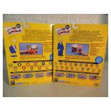 VINTAGE 2000 The Simpsons Intelli-Tronic Voice Activation "SUNDAY BEST HOMER" #99192 & "SUNDAY BEST BART" #99191 By Playmates - IN BOX - AWESOME PIECES! - SEE PICTURES!
