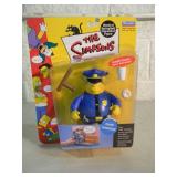 VINTAGE 2000 The Simpsons Intelli-Tronic Voice Activation "CHIEF WIGGUM" #99116 By Playmates - IN BOX - AWESOME PIECE! - SEE PICTURES!