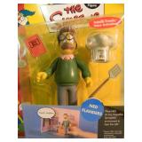 VINTAGE 2000 The Simpsons Intelli-Tronic Voice Activation "NED FLANDERS" #99115 By Playmates - IN BOX - AWESOME PIECE! - SEE PICTURES!