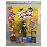 VINTAGE 2001 The Simpsons WORLD OF SPRINGFIELD INTERACTIVE FIGURE - OFFICER MARGE #199236 By Playmates - IN BOX - AWESOME PIECE! - SEE PICTURES!