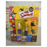 VINTAGE 2001 The Simpsons WORLD OF SPRINGFIELD INTERACTIVE FIGURE - CLETUS #199232 By Playmates - IN BOX - AWESOME PIECE! - SEE PICTURES!