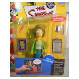 VINTAGE 2001 The Simpsons WORLD OF SPRINGFIELD INTERACTIVE FIGURE - EDNA KRABAPPEL #199233 By Playmates - IN BOX - AWESOME PIECE! - SEE PICTURES!
