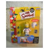 VINTAGE 2002 The Simpsons WORLD OF SPRINGFIELD INTERACTIVE FIGURE - DAREDEVIL BART #199246 By Playmates - IN BOX - AWESOME PIECE! - SEE PICTURES!