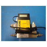 Aalborg GFC17 Mass Flow Controller with power adapter