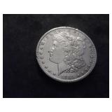1884 S Morgan Silver Dollar