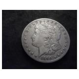 1890 CC Morgan Silver Dollar