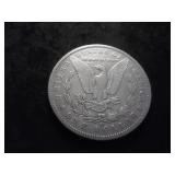 1891 CC Morgan Silver Dollar