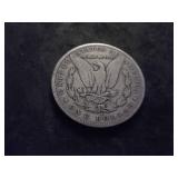 1896 S Morgan Silver Dollar