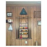 Vintage Billiards Pool Set with Cue Sticks and Accessories