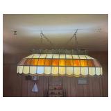 Stained Glass Pool Table Light Fixture