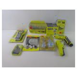 Lot Of Ryobi Items Router Bit Set 15 Piece New A25R151 And 8 Other Miscellaneous Items