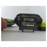 Lot Of Three Ryobi Battery Chargers 2-OP40204VNM 40V And 1- OP404VNM
