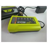 Lot Of Three Ryobi Battery Chargers 2-OP40204VNM 40V And 1- OP404VNM