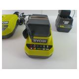 Lot Of Four Ryobi Battery Chargers 2-PCG004 1-PCG002 1-P118B