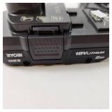 Lot Of Five Ryobi Batteries 18V 4-PBP006 1-PBP003