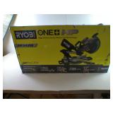 Ryobi 18V Brushless 10" Sliding Compound Miter Saw Kit PBLM01K