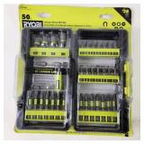 Lot Of Twelve Ryobi Items New Impact Drive Bit Set AR2039 Magnetic Nut Drivers And More