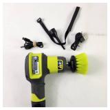 Lot Of Six Ryobi Tools Inflators 1- PCL031  4-FVIF51 Scrub Brush FVG51