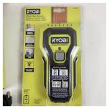 Lot Of Ryobi Tools Laser Level ELL1750 Stud Detector ESF5002 Glue Gun PCL921 Re-Chargeable Screwdriver